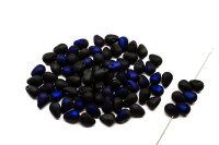 Бусины Side Drill Tear Drop 6х4мм, отверстие 0,8мм, цвет 23980/22273 Azuro непрозрачный матовый, 754-055, 10г (около 70шт)