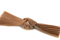 Лента шелковая Шибори, ширина 12см, цвет №080 бежевый, 20см