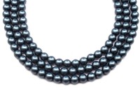 Жемчуг Preciosa, цвет 70140 матовый серо-голубой, 6мм, 10шт