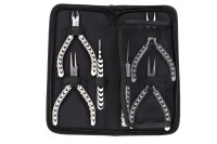 Набор из 6-и инструментов Zebra Print Beadsmith, 125-135мм, 32-113, 1комплект