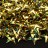 Пайетки фигурные Звезда, размер 10х10х0,8мм, отверстие 1мм, цвет золото, 1022-113, 10 грамм - Пайетки фигурные Звезда, размер 10х10х0,8мм, отверстие 1мм, цвет золото, 1022-113, 10 грамм