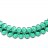 Бусины Pip beads 5х7мм, цвет 50710 бирюзовый прозрачный, 701-036, 20шт - Бусины Pip beads 5х7мм, цвет 50710 бирюзовый прозрачный, 701-036, 20шт