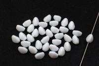 Бусины Pinch beads 5х3мм, отверстие 0,8мм, цвет 03000 белый непрозрачный, 755-071, 10г (около 117шт)