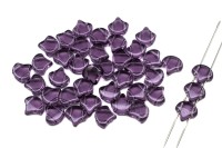 Бусины GINKO 7,5х7,5мм, отверстие 0,8мм, цвет 20500 танзанит прозрачный, 710-072, 10г (около 40шт)