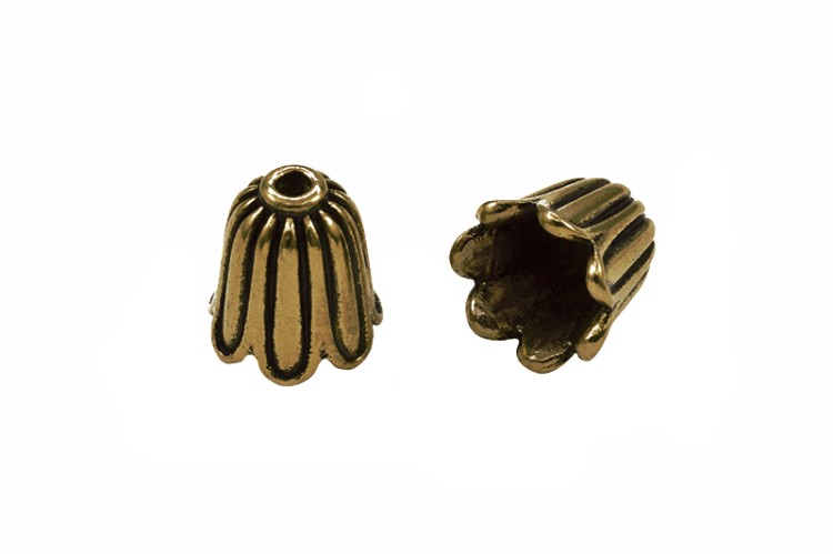 Обниматель концевик 11х10мм, отверстие 1,5мм, внутренний диаметр 7мм, цвет античная бронза, сплав металлов, 01-028, 2шт Обниматель концевик 11х10мм, отверстие 1,5мм, внутренний диаметр 7мм, цвет античная бронза, сплав металлов, 01-028, 2шт