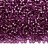 Бисер японский MIYUKI круглый 15/0 #4279 фиолетовый, серебряная линия внутри, Duracoat, 10 грамм - Бисер японский MIYUKI круглый 15/0 #4279 фиолетовый, серебряная линия внутри, Duracoat, 10 грамм