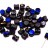 Бусины Pellet beads 6х4мм, отверстие 0,5мм, цвет 23980/22283 Azuro непрозрачный, Etched, 732-040, 10г (около 60шт) - Бусины Pellet beads 6х4мм, отверстие 0,5мм, цвет 23980/22283 Azuro непрозрачный, Etched, 732-040, 10г (около 60шт)
