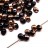 Бисер MIYUKI Drops 3,4мм #55034 Black Capri Gold, непрозрачный, 10 грамм - Бисер MIYUKI Drops 3,4мм #55034 Black Capri Gold, непрозрачный, 10 грамм