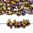 Бисер японский MIYUKI Long Magatama #0188 пурпурный/золотистый ирис, металлизированный, 10 грамм - Бисер японский MIYUKI Long Magatama #0188 пурпурный/золотистый ирис, металлизированный, 10 грамм
