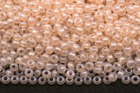 Бисер чешский PRECIOSA круглый 10/0 17218 персиковый непрозрачный, 1 сорт, 50г