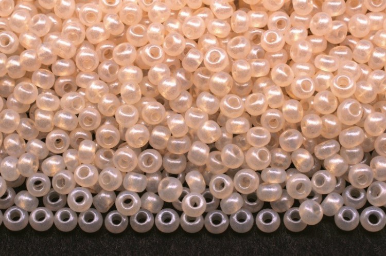 Бисер чешский PRECIOSA круглый 10/0 17218 персиковый непрозрачный, 1 сорт, 50г Бисер чешский PRECIOSA круглый 10/0 17218 персиковый непрозрачный, 1 сорт, 50г