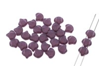 Бусины GINKO 7,5х7,5мм, отверстие 0,8мм, цвет 20060/84110 аметист прозрачный матовый, 710-071, 10г (около 40шт)