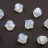 Бусины биконусы хрустальные 6мм, цвет WHITE OPAL, 747-024, 10шт - Бусины биконусы хрустальные 6мм, цвет WHITE OPAL, 747-024, 10шт