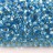 Бисер чешский PRECIOSA круглый 8/0 67000 голубой, серебряная линия внутри, квадратное отверстие, 50г - Бисер чешский PRECIOSA круглый 8/0 67000 голубой, серебряная линия внутри, квадратное отверстие, 50г