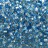 Бисер чешский PRECIOSA круглый 8/0 67000 голубой, серебряная линия внутри, квадратное отверстие, 50г - Бисер чешский PRECIOSA круглый 8/0 67000 голубой, серебряная линия внутри, квадратное отверстие, 50г