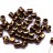 Бусины Pellet beads 6х4мм, отверстие 0,5мм, цвет 23980/14415 темная бронза, 732-037, 10г (около 60шт) - Бусины Pellet beads 6х4мм, отверстие 0,5мм, цвет 23980/14415 темная бронза, 732-037, 10г (около 60шт)