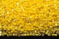 Бисер чешский PRECIOSA рубка 10/0 88110 желтый непрозрачный блестящий, 50г