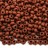 Бисер чешский PRECIOSA круглый 10/0 13600М матовый коричневый непрозрачный, 20 грамм - Бисер чешский PRECIOSA круглый 10/0 13600М матовый коричневый непрозрачный, 20 грамм
