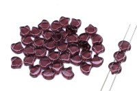 Бусины GINKO 7,5х7,5мм, отверстие 0,8мм, цвет 20060 аметист прозрачный, 710-070, 10г (около 40шт)