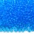 Бисер чешский PRECIOSA круглый 10/0 60030 голубой прозрачный, 5 грамм - Бисер чешский PRECIOSA круглый 10/0 60030 голубой прозрачный, 5 грамм