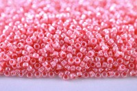 Бисер японский TOHO круглый 15/0 #0911 интенсивный розовый, цейлон, 10 грамм