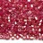 Бисер чешский PRECIOSA рубка 9/0 11028 янтарный прозрачный, розовая линия внутри, 50г - Бисер чешский PRECIOSA рубка 9/0 11028 янтарный прозрачный, розовая линия внутри, 50г