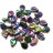 Бусины Pip beads 5х7мм, цвет 23980/29443 радужный непрозрачный, 701-060, 5г (около 36шт) - Бусины Pip beads 5х7мм, цвет 23980/29443 радужный непрозрачный, 701-060, 5г (около 36шт)