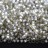 Бисер японский TOHO Treasure цилиндрический 11/0 #0021F хрусталь матовый, серебряная линия внутри, 5 грамм - Бисер японский TOHO Treasure цилиндрический 11/0 #0021F хрусталь матовый, серебряная линия внутри, 5 грамм