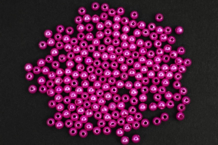 Бусины акриловые круглые 4мм, отверстие 1мм, цвет розовый, имитация жемчуга, 527-001, 10г (около 300шт) Бусины акриловые круглые 4мм, отверстие 1мм, цвет розовый, имитация жемчуга, 527-001, 10г (около 300шт)
