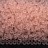 Бисер японский MIYUKI круглый 11/0 #0155F бледный розовый, матовый прозрачный, 10 грамм - Бисер японский MIYUKI круглый 11/0 #0155F бледный розовый, матовый прозрачный, 10 грамм