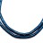 Бусина стеклянная цилиндрическая 5х3мм, отверстие 0,7мм, цвет синий, гальваническое покрытие, 542-048, 1 нить (около 72 бусин) - Бусина стеклянная цилиндрическая 5х3мм, отверстие 0,7мм, цвет синий, гальваническое покрытие, 542-048, 1 нить (около 72 бусин)
