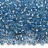 Бисер чешский PRECIOSA круглый 10/0 78132 голубой с серебряной линией внутри, 5 грамм - Бисер чешский PRECIOSA круглый 10/0 78132 голубой с серебряной линией внутри, 5 грамм