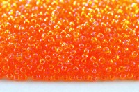 Бисер японский TOHO круглый 11/0 #0174B гиацинт, радужный прозрачный, 10 грамм