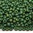Бисер японский MIYUKI круглый 8/0 #0411FR зеленый, матовый радужный непрозрачный, 10 грамм - Бисер японский MIYUKI круглый 8/0 #0411FR зеленый, матовый радужный непрозрачный, 10 грамм
