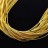 Канитель мягкая 1мм, цвет золото желтое, 49-012, 5г (около 2,8м) - Канитель мягкая 1мм, цвет золото желтое, 49-012, 5г (около 2,8м)