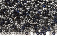 Бисер японский MIYUKI круглый 15/0 #55012 Crystal Bermuda Blue, прозрачный, 10 грамм