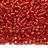 Бисер японский TOHO круглый 15/0 #0025C рубин, серебряная линия внутри, 10 грамм - Бисер японский TOHO круглый 15/0 #0025C рубин, серебряная линия внутри, 10 грамм