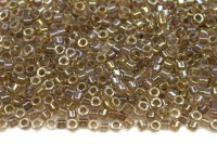 Бисер японский MIYUKI Delica цилиндр 11/0 DB-0064 радужный айвори, окрашенный изнутри, 5 грамм