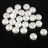 Бусины Candy beads 8мм, два отверстия 0,9мм, цвет 02010/25E01 белый пастель, 705-026, 10г (около 20шт) - Бусины Candy beads 8мм, два отверстия 0,9мм, цвет 02010/25E01 белый пастель, 705-026, 10г (около 20шт)