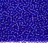Бисер чешский PRECIOSA круглый 10/0 35056 синий прозрачный, белая линия внутри, 2 сорт, 50г - Бисер чешский PRECIOSA круглый 10/0 35056 синий прозрачный, белая линия внутри, 2 сорт, 50г