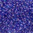 Бисер японский TOHO круглый 6/0 #0252 морская вода/фиолетовый, окрашенный изнутри, 10 грамм - Бисер японский TOHO круглый 6/0 #0252 морская вода/фиолетовый, окрашенный изнутри, 10 грамм