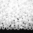Бисер японский TOHO круглый 8/0 #0761 белый матовый, радужный непрозрачный, 10 грамм - Бисер японский TOHO круглый 8/0 #0761 белый матовый, радужный непрозрачный, 10 грамм