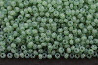 Бисер чешский PRECIOSA круглый 10/0 02163 зеленый непрозрачный, 1 сорт, 50г