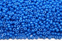 Бисер японский MIYUKI круглый 11/0 #4484 яркий синий, непрозрачный Duracoat, 10 грамм