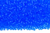 Бисер японский TOHO Treasure цилиндрический 11/0 #0016F голубой,матовый прозрачный, 5 грамм
