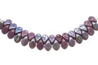 Бусины Pip beads 5х7мм, цвет 23020/28701 фиолетовый АВ, 701-054, 20шт