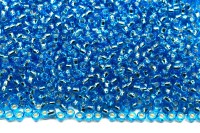 Бисер японский TOHO круглый 15/0 #0023В темная вода, серебряная линия внутри, 10 грамм