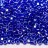 Бисер японский MIYUKI Delica цилиндр 11/0 DB-0063 радужный сине-фиолетовый, окрашенный изнутри, 5 грамм - Бисер японский MIYUKI Delica цилиндр 11/0 DB-0063 радужный сине-фиолетовый, окрашенный изнутри, 5 грамм