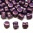 Бусины Pellet beads 6х4мм, отверстие 0,5мм, цвет 03000/15726 фиолетовый блестящий, 732-030, 10г (около 60шт) - Бусины Pellet beads 6х4мм, отверстие 0,5мм, цвет 03000/15726 фиолетовый блестящий, 732-030, 10г (около 60шт)