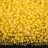 Бисер чешский PRECIOSA круглый 10/0 58582 радужный прозрачный, желтая линия внутри, 2 сорт, 50г - Бисер чешский PRECIOSA круглый 10/0 58582 радужный прозрачный, желтая линия внутри, 2 сорт, 50г